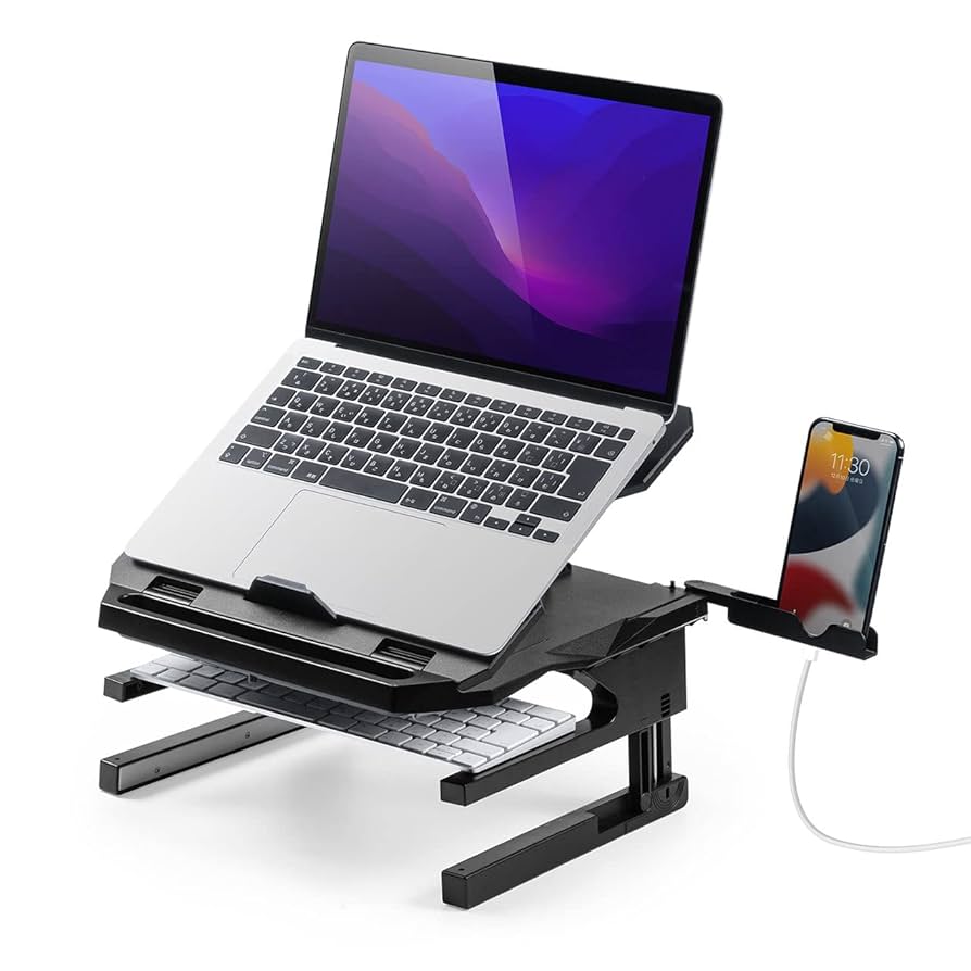 Amazon.co.jp: サンワダイレクト ノートPC スタンド パソコン台